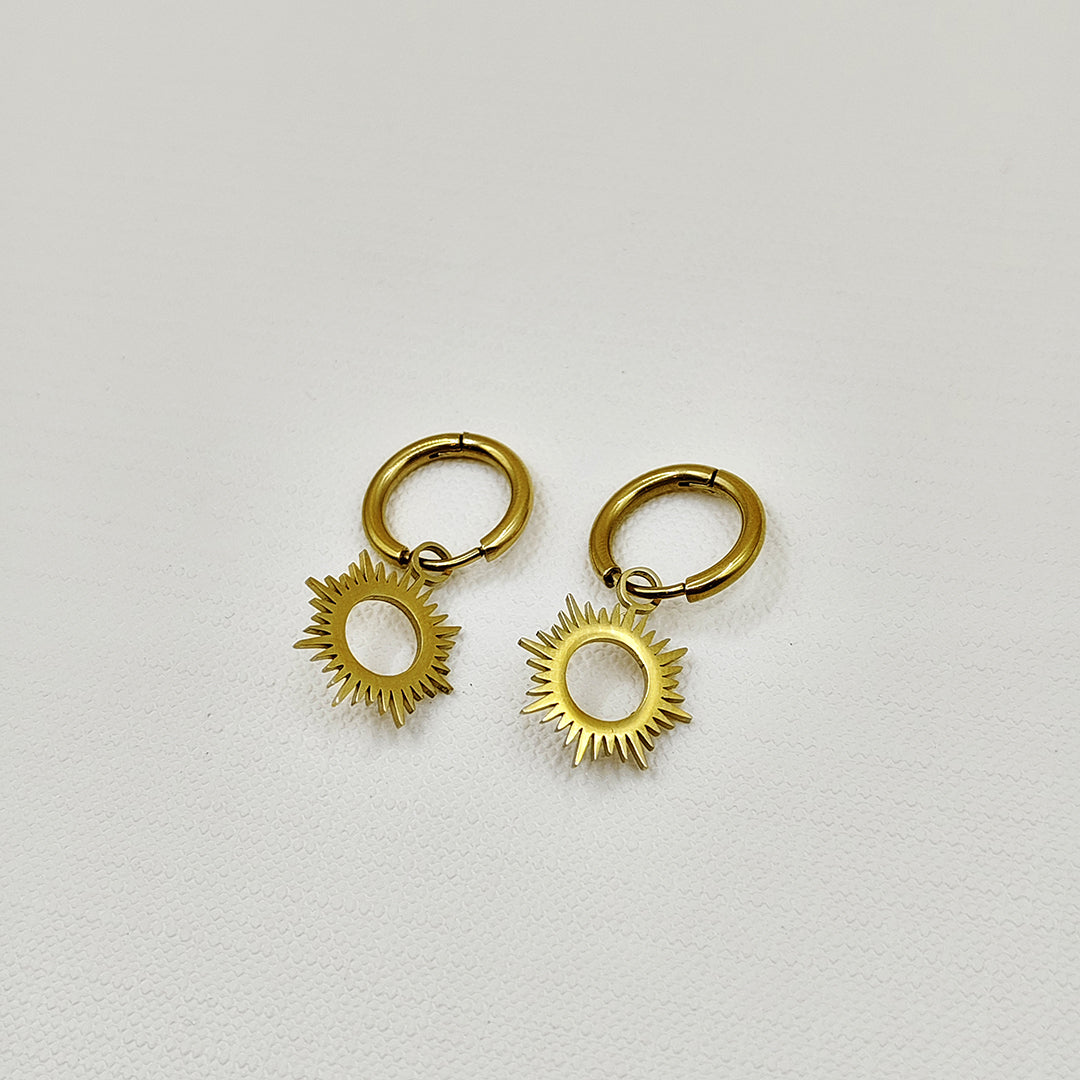 EARRINGS AGATE